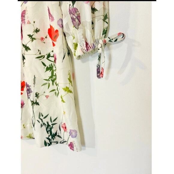 Ted Baker Imane Tunic Dress in Floral Print Hedgerow Size 3 Us Size 8 - Picture 3 of 9